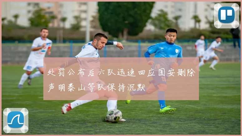 处罚公布后六队迅速回应国安删除声明泰山等队保持沉默